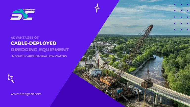 Advantages of Cable-Deployed Dredging Equipment in South Carolina Shallow